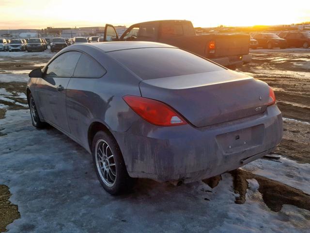 1G2ZH17N484307946 - 2008 PONTIAC G6 GT GRAY photo 3