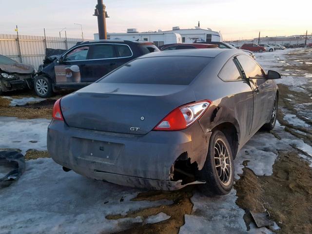 1G2ZH17N484307946 - 2008 PONTIAC G6 GT GRAY photo 4