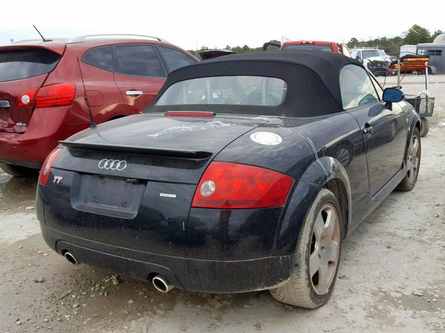 TRUUT28N121041275 - 2002 AUDI TT QUATTRO BLACK photo 4