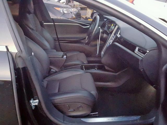 5YJSA1E16HF209477 - 2017 TESLA MODEL S أسود صورة 5