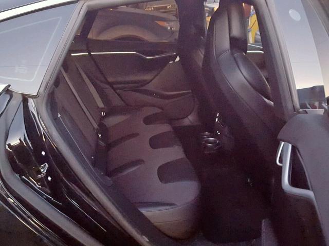 5YJSA1E16HF209477 - 2017 TESLA MODEL S أسود صورة 6