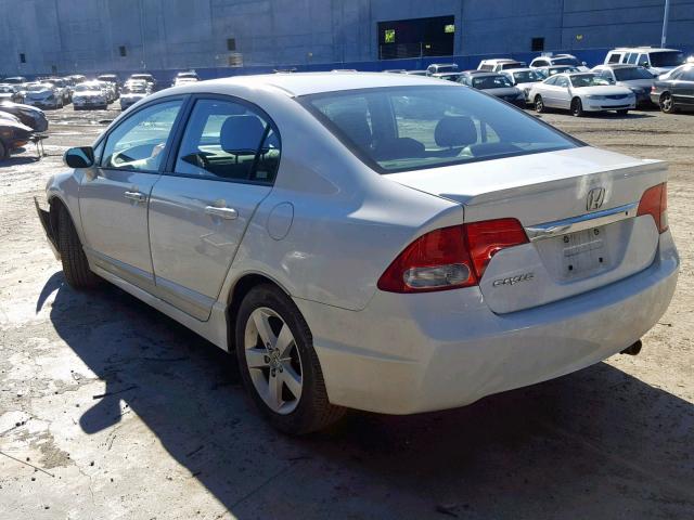 19XFA16619E022120 - 2009 HONDA CIVIC LX-S 白色 照片 3