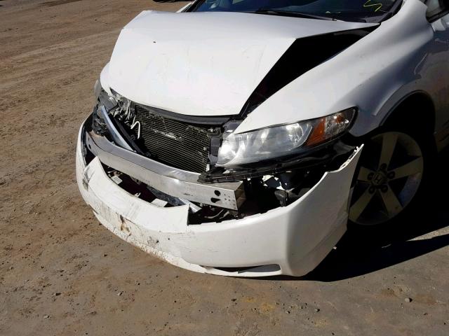 19XFA16619E022120 - 2009 HONDA CIVIC LX-S 白色 照片 9