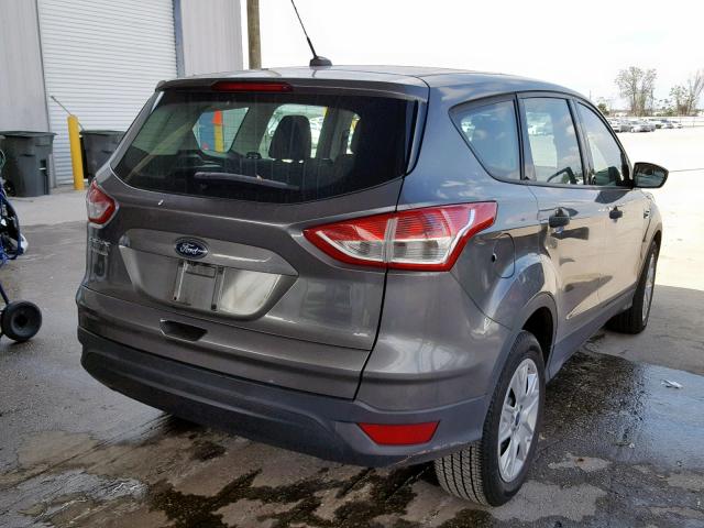 1FMCU0F76EUD48953 - 2014 FORD ESCAPE S GRAY photo 4