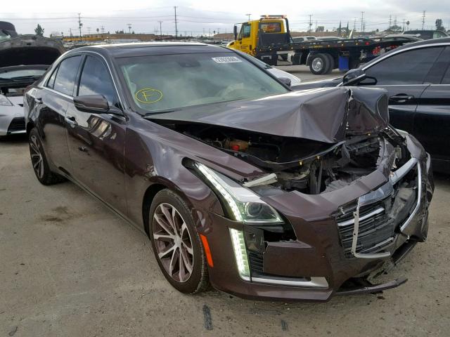 1G6AR5SX6G0133022 - 2016 CADILLAC CTS LUXURY BROWN photo 1