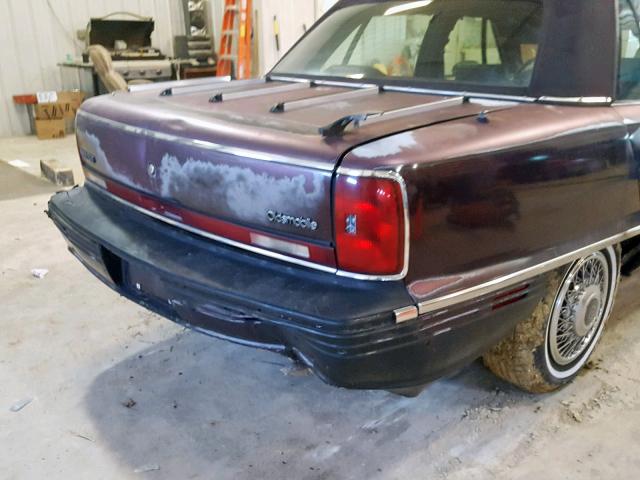 1G3CX52LXR4304987 - 1994 OLDSMOBILE 98 REGENCY BROWN photo 9