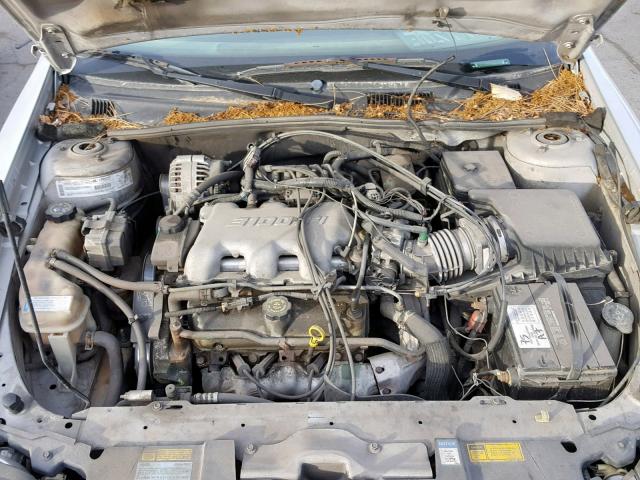1G1NE52J616220552 - 2001 CHEVROLET MALIBU LS SILVER photo 7