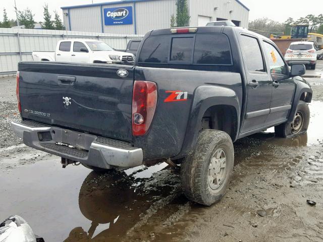 1GCDS43E588223559 - 2008 CHEVROLET COLORADO L BLACK photo 4