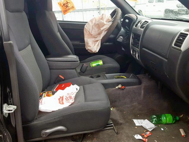 1GCDS43E588223559 - 2008 CHEVROLET COLORADO L BLACK photo 5