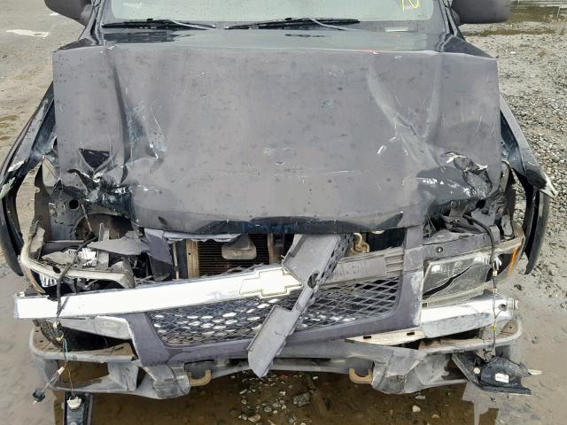 1GCDS43E588223559 - 2008 CHEVROLET COLORADO L BLACK photo 7