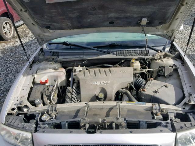 1G4HR54K82U260235 - 2002 BUICK LESABRE LI SILVER photo 7