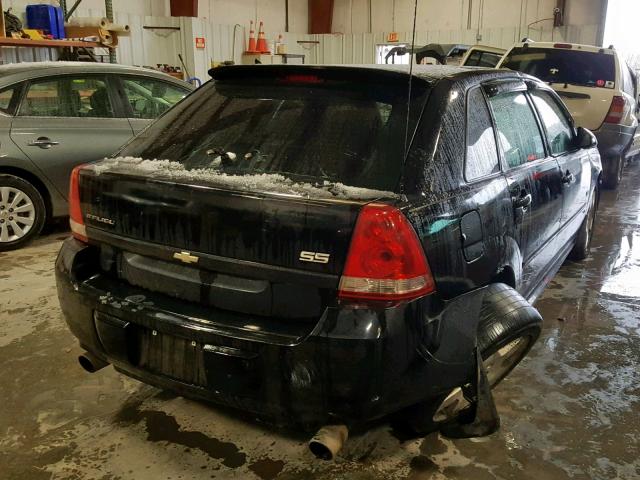 1G1ZW67117F165689 - 2007 CHEVROLET MALIBU MAX 黑色 照片 4