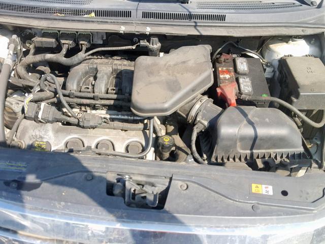 2FMDK38C58BA95656 - 2008 FORD EDGE SEL WHITE photo 7