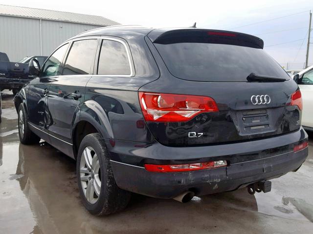 WA1AM64L89D035806 - 2009 AUDI Q7 TDI BLACK photo 3