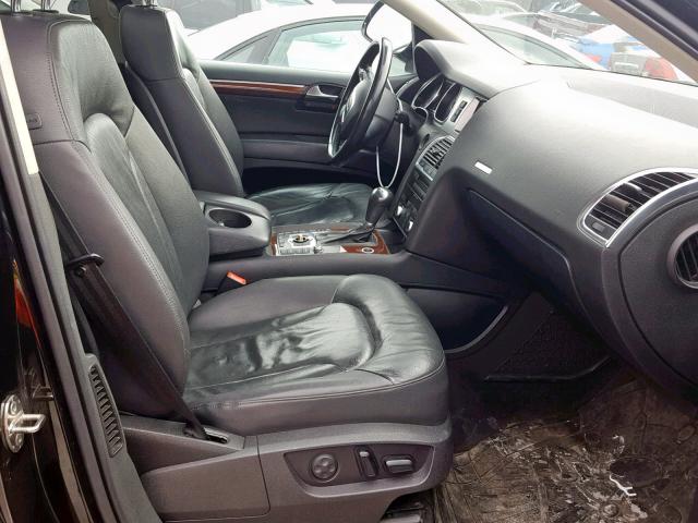 WA1AM64L89D035806 - 2009 AUDI Q7 TDI BLACK photo 5