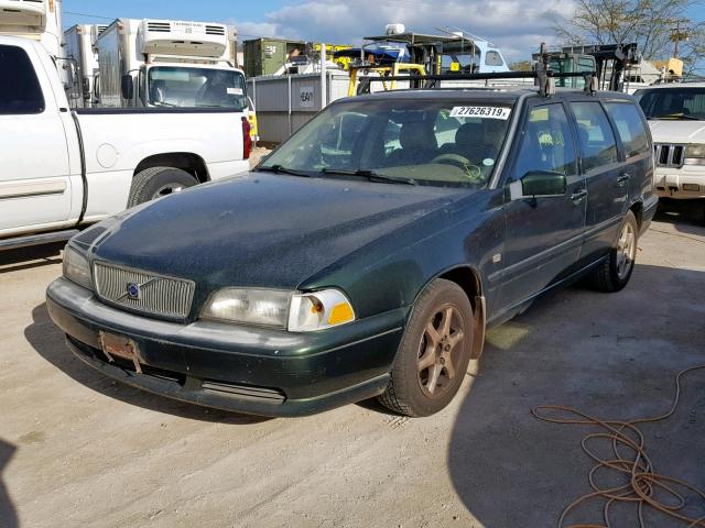 YV1LW56D3Y2674771 - 2000 VOLVO V70 GLT GREEN photo 2