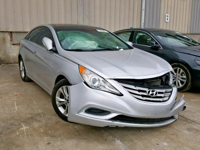 5NPEC4AC8DH585383 - 2013 HYUNDAI SONATA SE SILVER photo 1