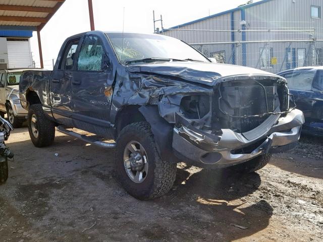 1D7KS28C76J138785 - 2006 DODGE RAM 2500 S GRAY photo 1