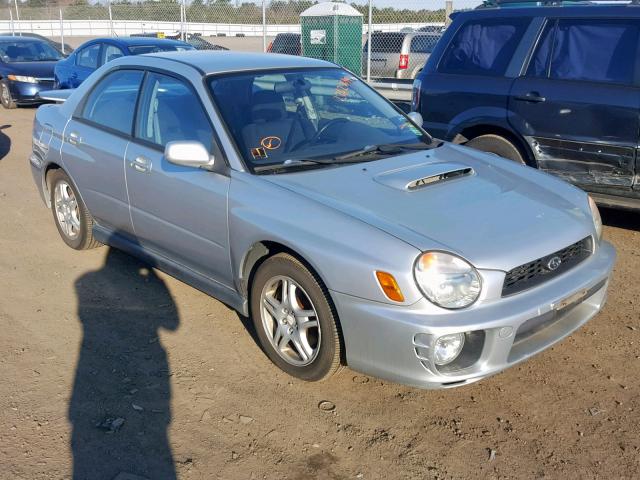 JF1GD29612G522433 - 2002 SUBARU IMPREZA WR SILVER photo 1