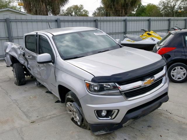 1GCGSCE31G1217235 - 2016 CHEVROLET COLORADO L SILVER photo 1