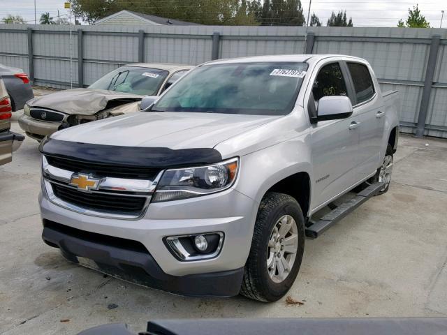 1GCGSCE31G1217235 - 2016 CHEVROLET COLORADO L SILVER photo 2