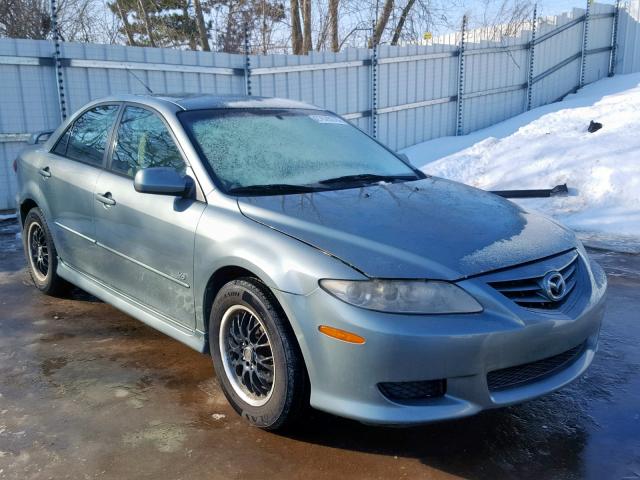 1YVHP80D055M29501 - 2005 MAZDA 6 S GRAY photo 1