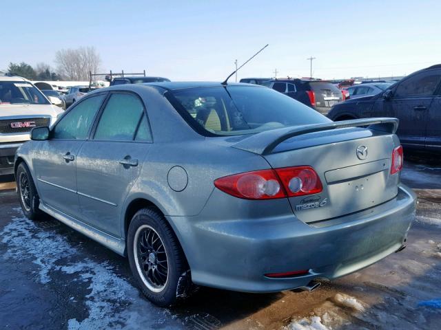 1YVHP80D055M29501 - 2005 MAZDA 6 S GRAY photo 3