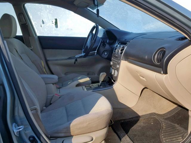 1YVHP80D055M29501 - 2005 MAZDA 6 S GRAY photo 5