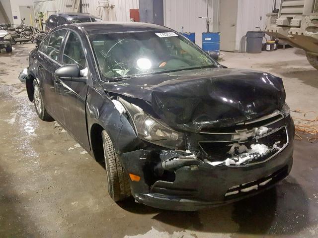 1G1PC5SH1C7243228 - 2012 CHEVROLET CRUZE LS BLACK photo 1