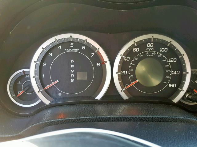 JH4CU2F67AC002321 - 2010 ACURA TSX BLACK photo 8