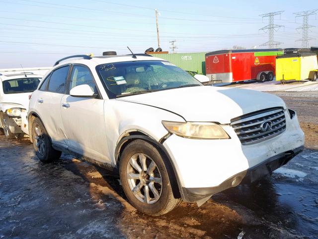 JNRAS08W77X207929 - 2007 INFINITI FX35 WHITE photo 1