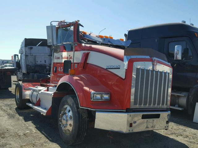 1XKDAP8X4EJ399638 - 2014 KENWORTH CONSTRUCTI RED photo 1