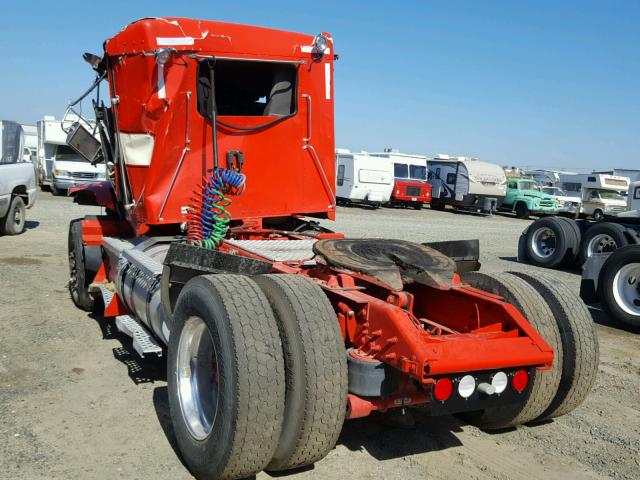 1XKDAP8X4EJ399638 - 2014 KENWORTH CONSTRUCTI RED photo 3