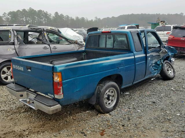 1N6HD16S1SC426851 - 1995 NISSAN TRUCK KING BLUE photo 4