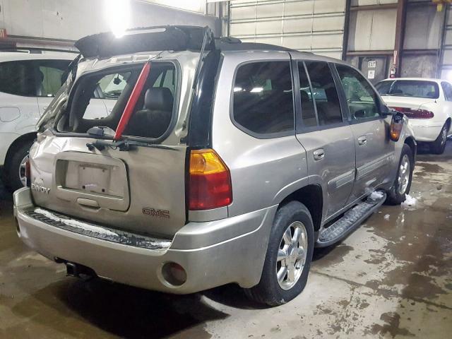 1GKDT13S732100802 - 2003 GMC ENVOY TAN photo 4