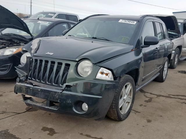 1J4NT4FA4AD659286 - 2010 JEEP COMPASS SP მწვანე ფოტო 2