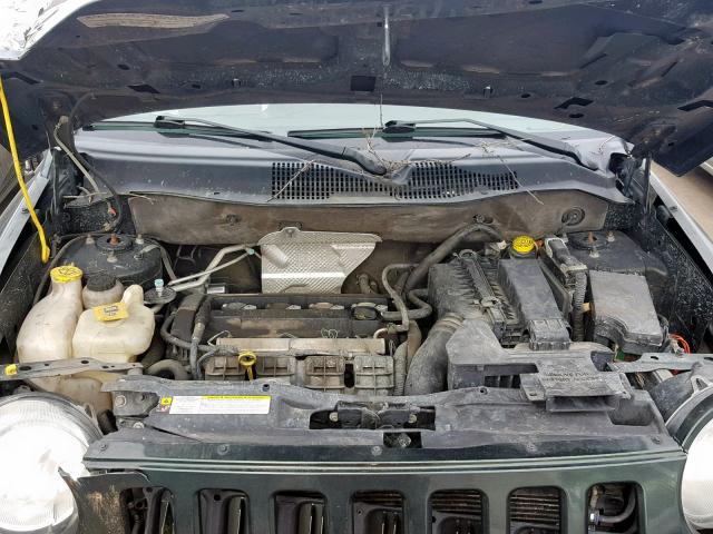 1J4NT4FA4AD659286 - 2010 JEEP COMPASS SP მწვანე ფოტო 7