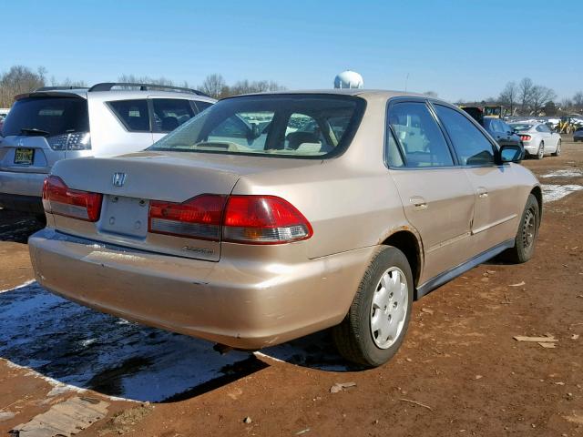 1HGCG56411A076985 - 2001 HONDA ACCORD LX TAN photo 4