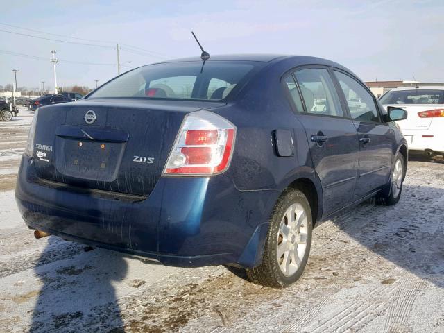 3N1AB61E17L647728 - 2007 NISSAN SENTRA 2.0 BLUE photo 4