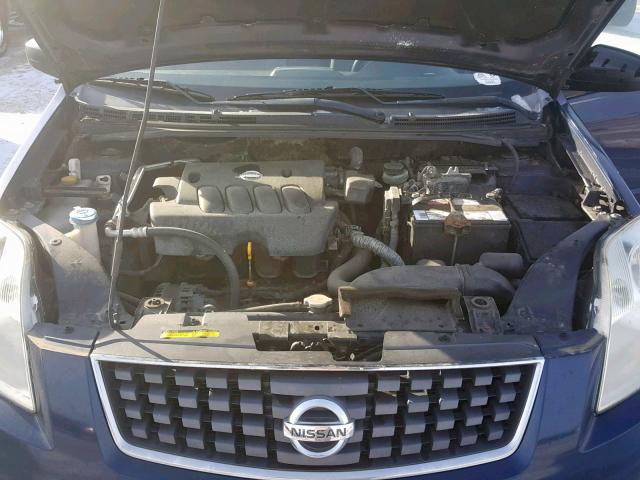 3N1AB61E17L647728 - 2007 NISSAN SENTRA 2.0 BLUE photo 7