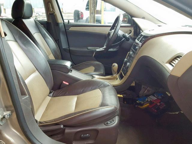 1G1ZK57718F221013 - 2008 CHEVROLET MALIBU LTZ ოქროსფერი ფოტო 5