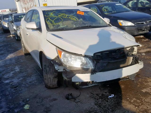 1G4GC5ED5BF141298 - 2011 BUICK LACROSSE C WHITE photo 1