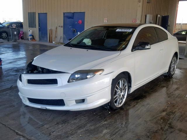 JTKDE167770208764 - 2007 TOYOTA SCION TC თეთრი ფოტო 2