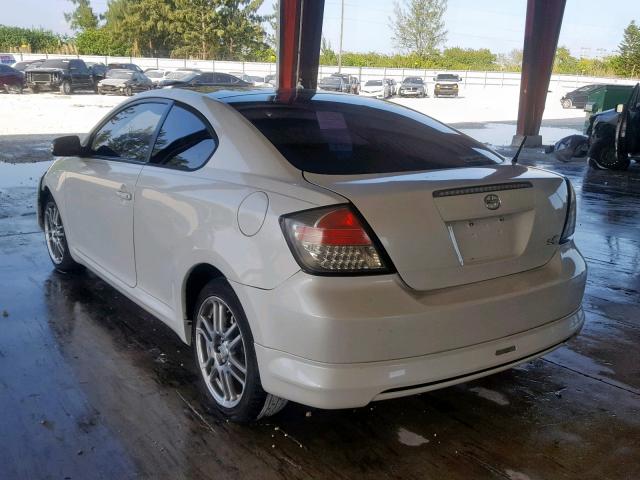 JTKDE167770208764 - 2007 TOYOTA SCION TC თეთრი ფოტო 3