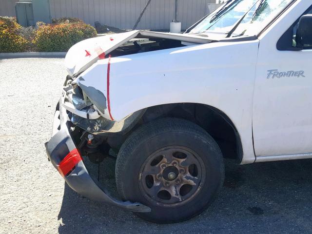 1N6DD21SXXC322524 - 1999 NISSAN FRONTIER X WHITE photo 9