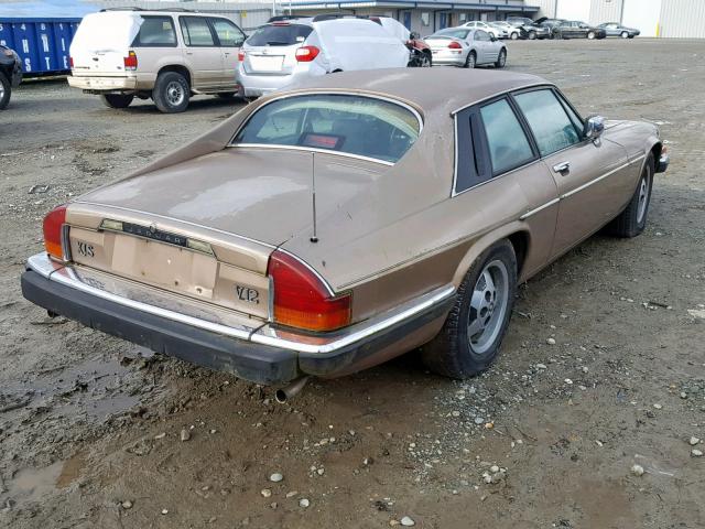 SAJNV584XHC134800 - 1987 JAGUAR XJS GOLD photo 4