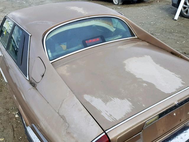 SAJNV584XHC134800 - 1987 JAGUAR XJS GOLD photo 9