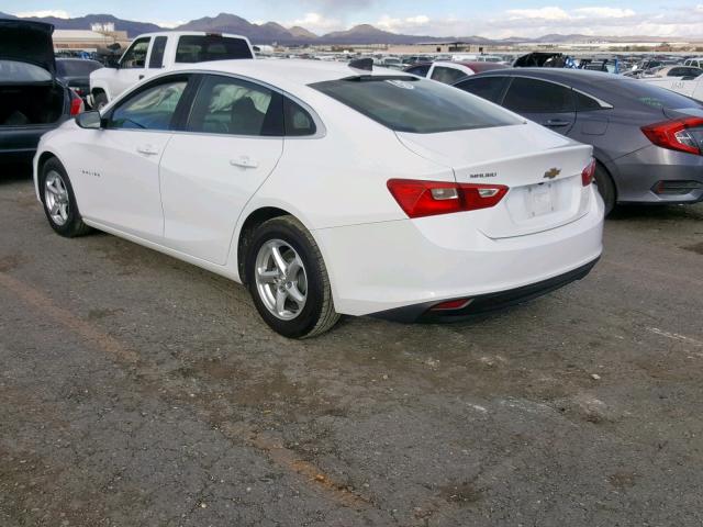 1G1ZB5ST8GF296388 - 2016 CHEVROLET MALIBU LS WHITE photo 3
