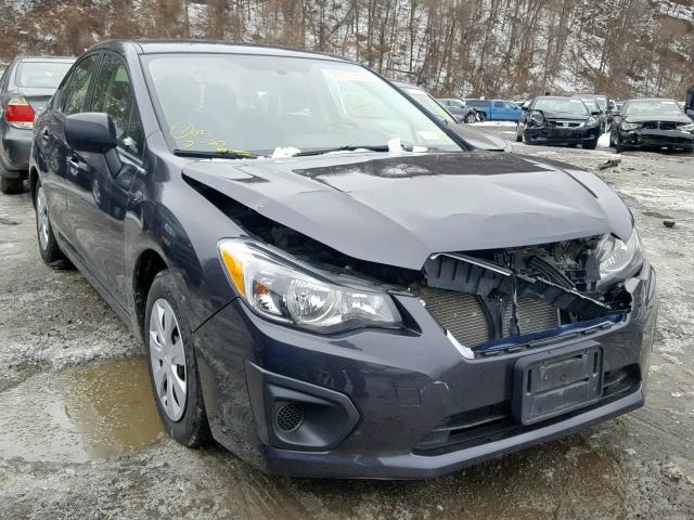 JF1GJAA69EH021335 - 2014 SUBARU IMPREZA BA GRAY photo 1