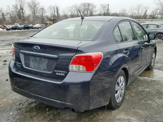 JF1GJAA69EH021335 - 2014 SUBARU IMPREZA BA GRAY photo 4